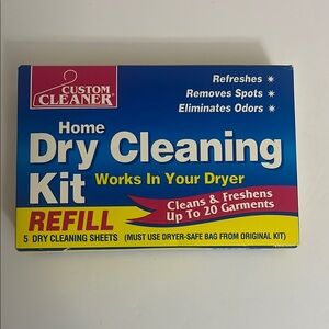 Home Dry Cleaning Kit‎ Refill - Blue and Yellow
